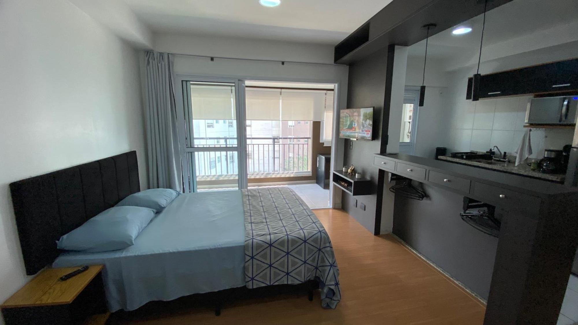 Apartment Dream House - Flat Aconchegante Em Alphaville, Estacionamento Gratis, Otima Localizacao! *